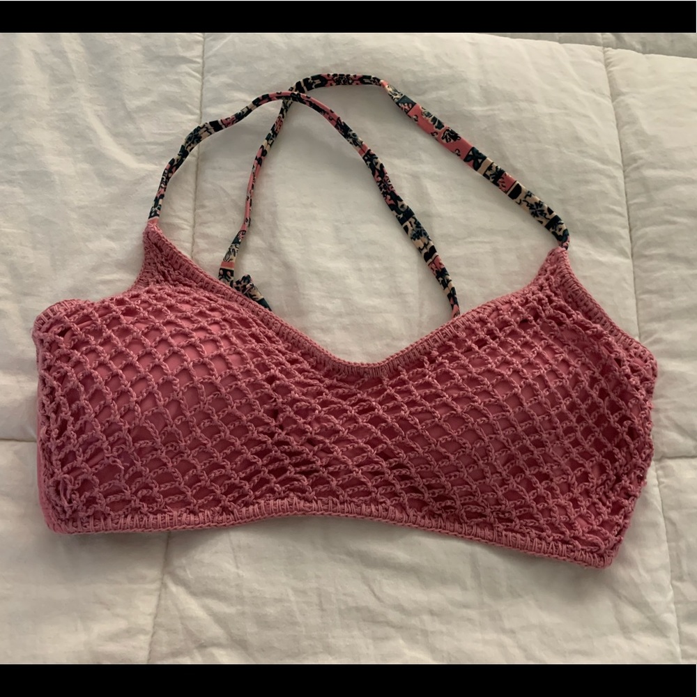 Crochet bikini top